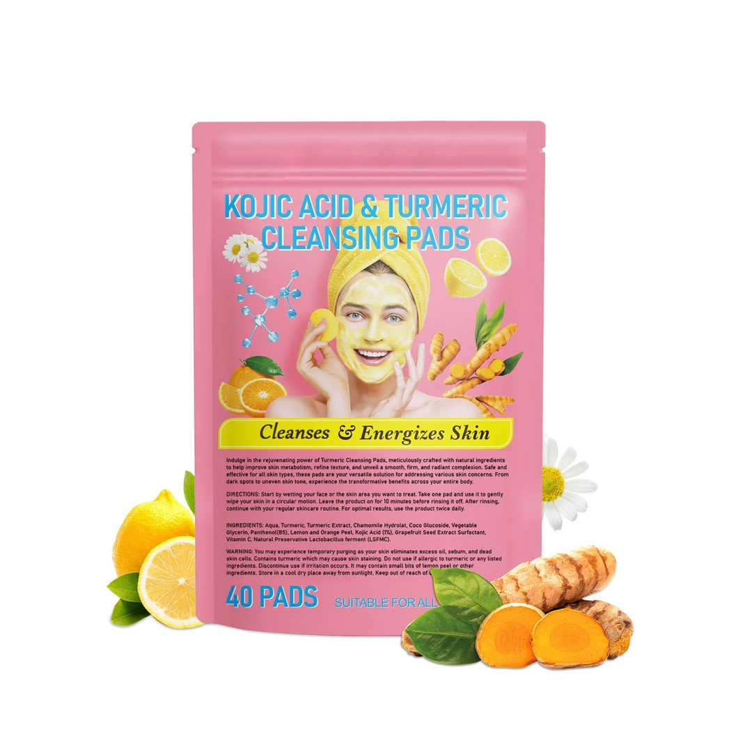 BrightBoost Turmeric Pads | 40 pcs - KissVara